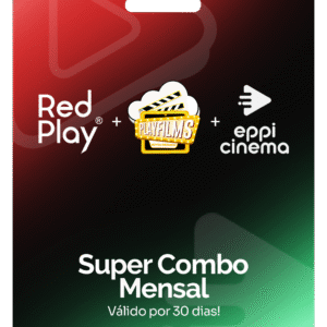 RedPlay + Eppi Cinema + Nuvem Premium  30 Dias